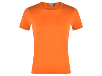 KOSZULKA PROMODORO WOMEN'S INTERLOCK-T ORANGE 3400F-OP - POMARAŃCZOWY