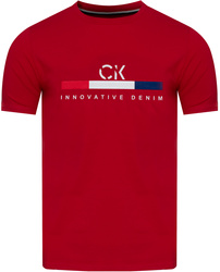 JUMPER - T-SHIRT KOSZULKA MĘSKA - 3034 CZERWONY