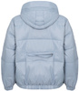 ROMEO GIGLI - KURTKA PUCHOWA DAMSKA KAPTUREM - 01W24 R01 / CELESTE