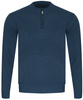 SWETER MĘSKI Z PÓŁGOLFEM - K6011 CIEMNONIEBIESKI