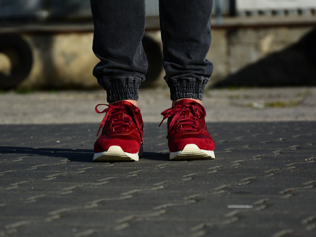 BUTY ASICS GEL LYTE Burgundy (H822L-2626)