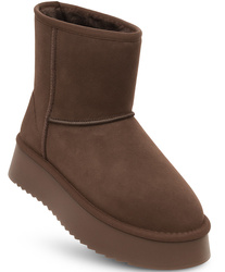 SKÓRZANE BOTKI DAMSKIE - SOLO SOPRANI COUTURE - SCW421P09/03 TIR PLATFORM