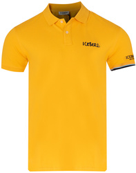 ICEBERG - KOSZULKA POLO MĘSKA - ICE4MPL01 YELLOW