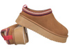 SOLO SOPRANI COUTURE - BUTY DAMSKIE - SSW421P22/51 SABOT FUR HUGH PLATFORM CAMEL