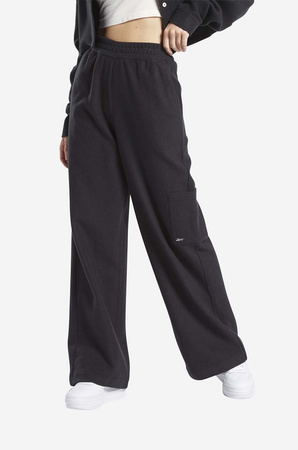 REEBOK - SPODNIE DRESOWE DAMSKIE - CL FL WIDE LEG PANT HT7838