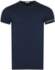 BIKKEMBERGS - T-SHIRT MĘSKI 2-PACK - BKK1UTS09BI NAVY