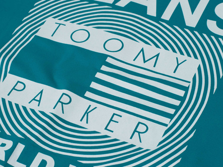 JUMPER - T-SHIRT KOSZULKA MĘSKA - 3000 TURKUSOWY