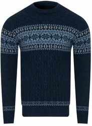 WEENS - SWETER MĘSKI - WS7128 LACIVERT