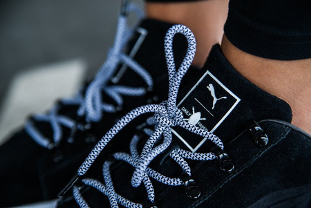 PUMA X DP COURT PLATFORM S PUMA BLACK (363266-02)