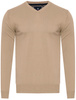 SWETER MĘSKI V-NECK - 200 BEŻOWY