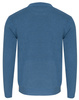 KAIDITE - SWETER MĘSKI Z PÓŁGOLFEM - K6011 JASNONIEBIESKI