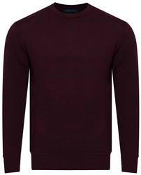 TRIKKO - SWETER MĘSKI - 005/BORDO