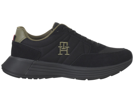 TOMMY HILFIGER - BUTY MĘSKIE - TRIPLE BLACK FM0FM04636-OGQ