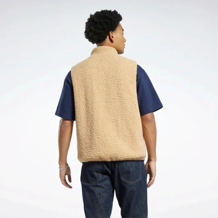 REEBOK- KAMIZELKA MĘSKA - CL CORD SHERPA VEST IC9162