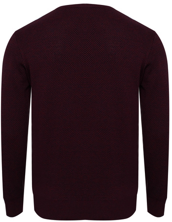 SWETER MĘSKI - 005/BORDO