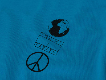 JUMPER - T-SHIRT KOSZULKA MĘSKA - 3000 NIEBIESKI