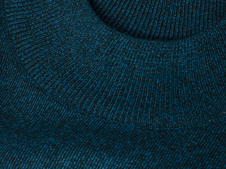 SWETER MĘSKI Z POŁGOLFEM - N616 BUTELKOWA ZIELEŃ