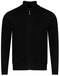 SWETER MĘSKI Z PÓŁGOLFEM ROZPINANY - 59B3605-3