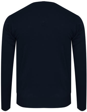 SWETER MĘSKI - GRANATOWY