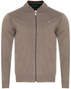 POLO LARA - SWETER MĘSKI ROZPINANY - JASNOBRĄZOWY K