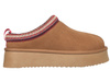 SOLO SOPRANI COUTURE - BUTY DAMSKIE - SSW421P22/51 SABOT FUR HUGH PLATFORM CAMEL