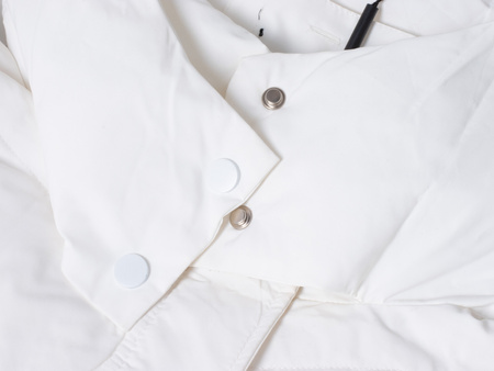 ROMEO GIGLI - PŁASZCZ PUCHOWY DAMSKI Z KAPTUREM - 01W24 G303 / PANNA