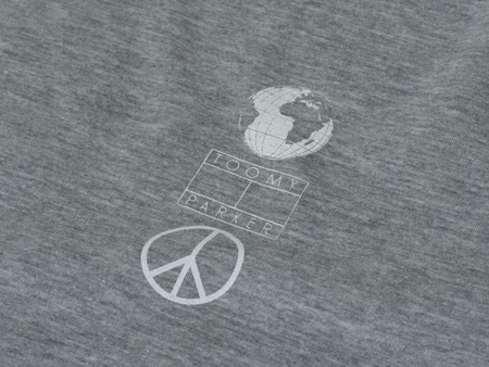 JUMPER - T-SHIRT KOSZULKA MĘSKA - 3000 SZARY