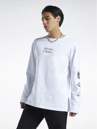 REEBOK - LONGSLEEVE MĘSKI - CL SKATELS TEE HT8175