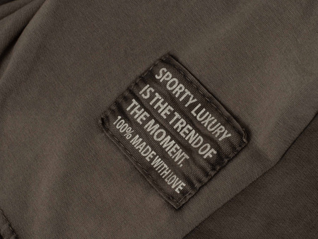 FASHION - BLUZA DAMSKA - ID8867 BRĄZOWA