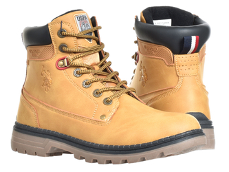 BUTY ZIMOWE - TRAPERY - U.S. POLO ASSN. - ZIGGY002A-YEL