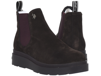 Buty damskie U.S. POLO ASSN. - PENNY004-DBR - botki