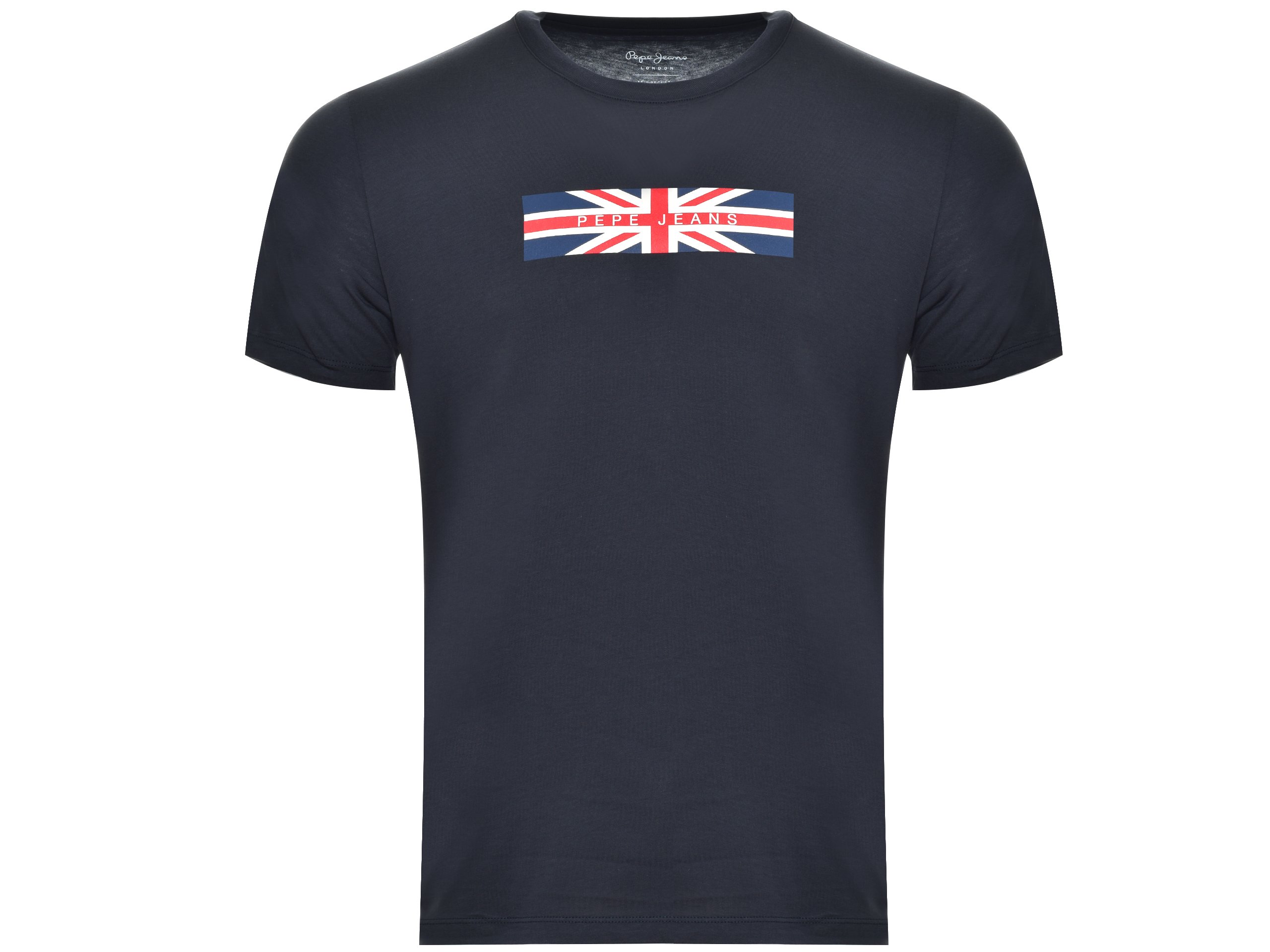T-shirt Pepe Jeans London Caleb (PM506487 595) Grantowy | Debrande.pl